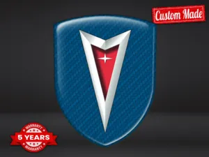 Pontiac Pegatina En Relieve Moderna Elegante Máxima Edición